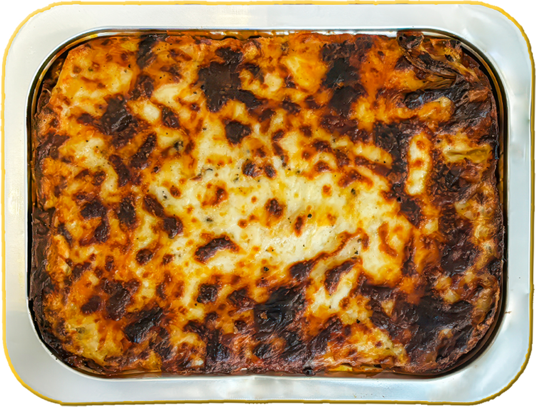 Bandeja de lasaña